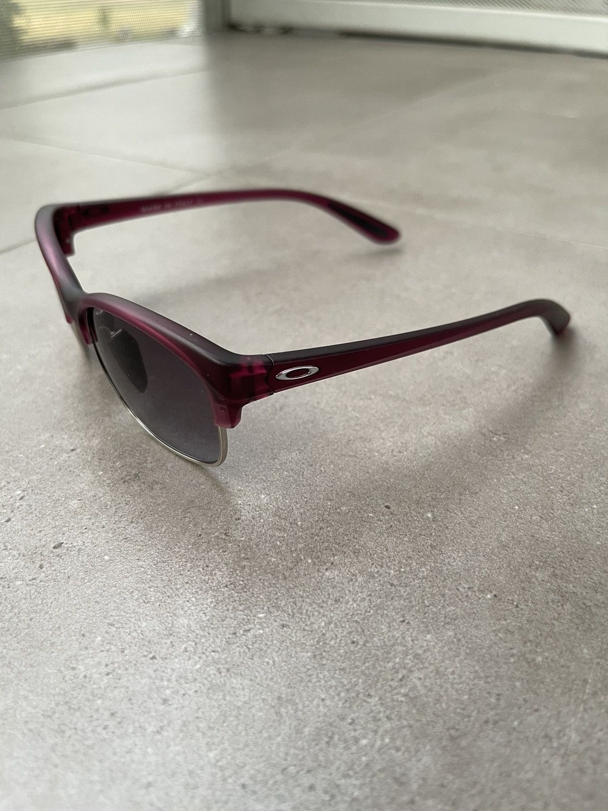 Oakley Oakley OO9204-10 "RSVP" Cherry Silver Sunglasses Size ONE SIZE - 5 Thumbnail