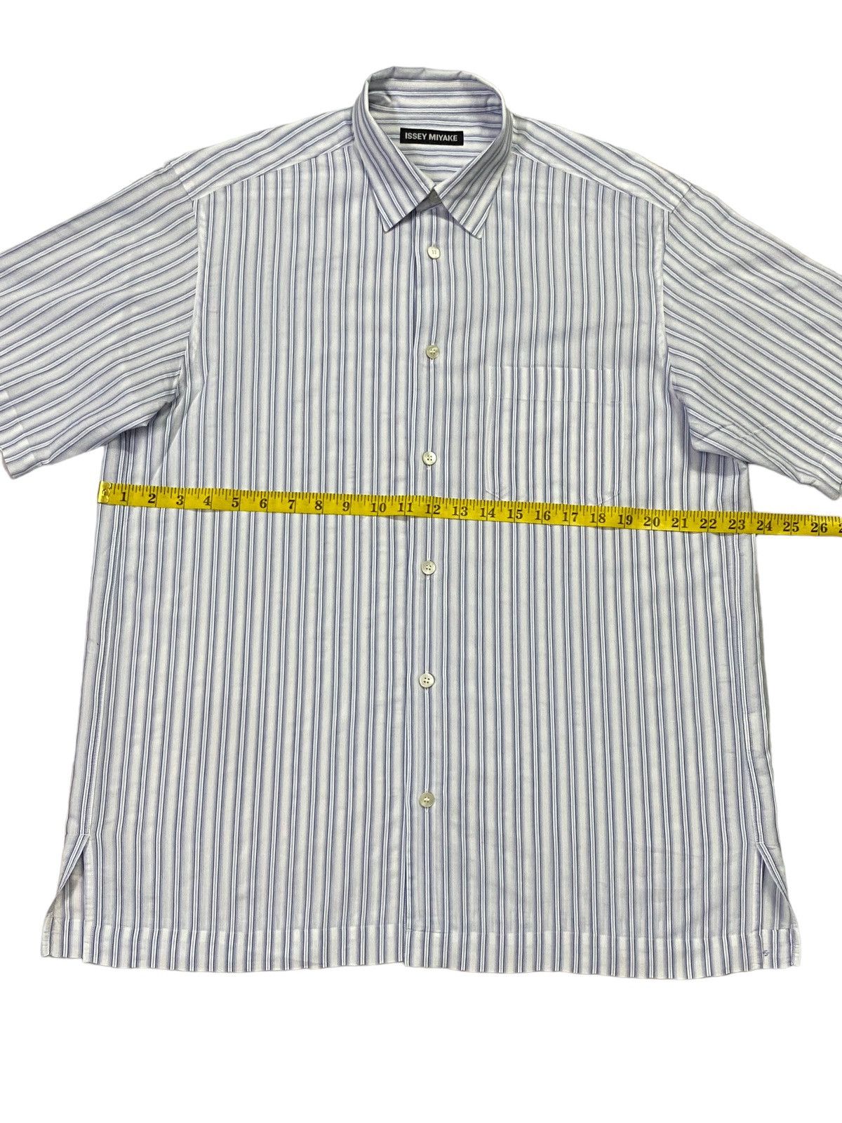 Issey Miyake Issey Miyake Stripes Button Ups Shirt Size US M / EU 48-50 / 2 - 4 Thumbnail