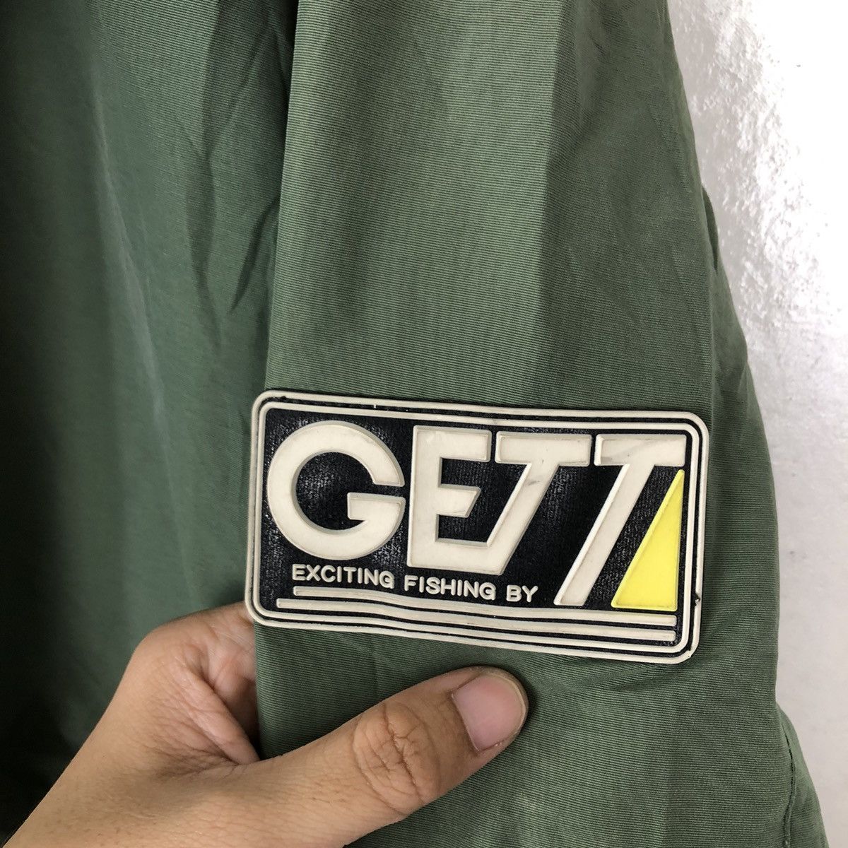 Japanese Brand VINTAGE EXCITING FISHING BY GETT SURVIVAL JACKET COACHPOCKET Size US L / EU 52-54 / 3 - 14 Thumbnail