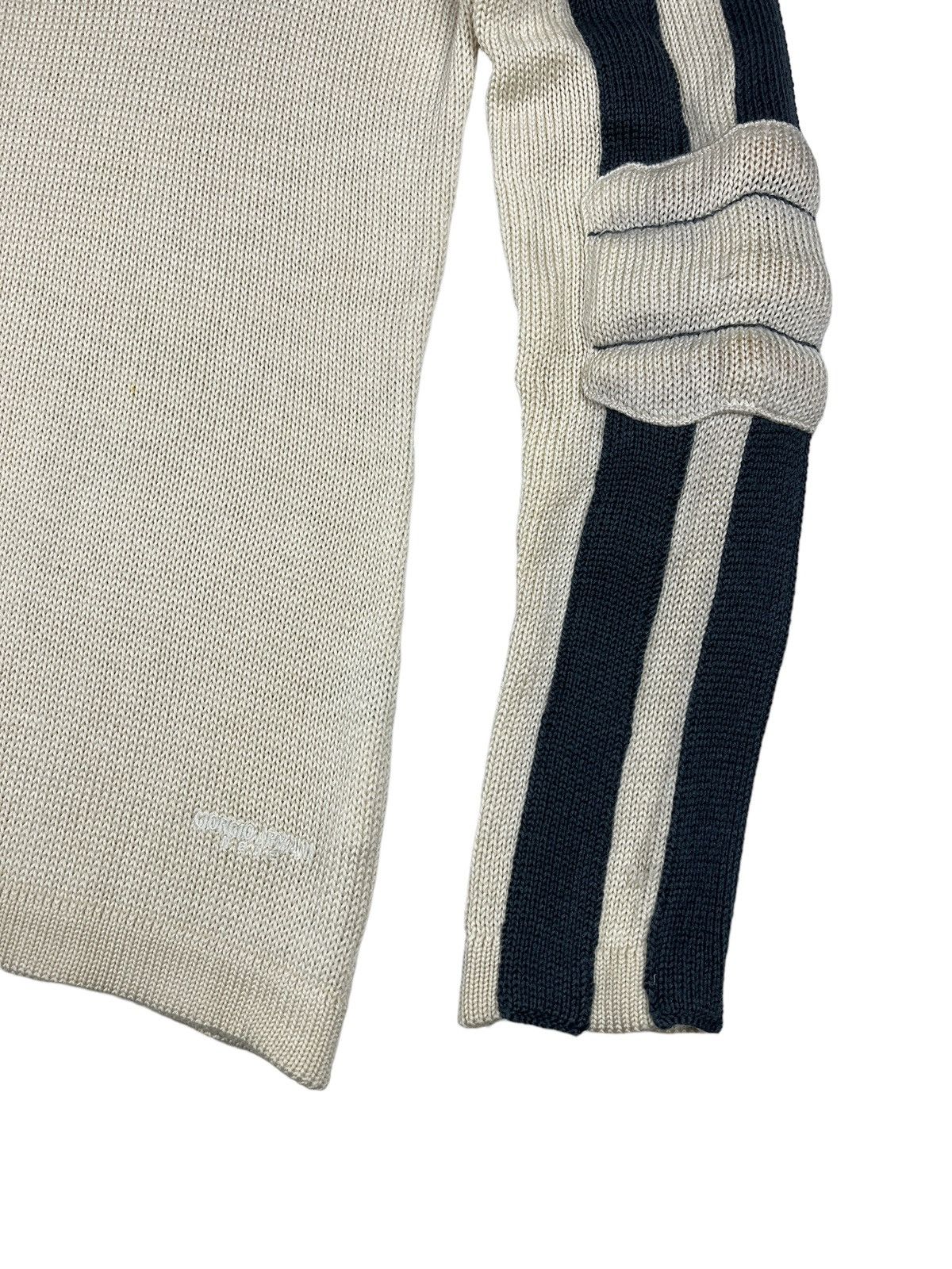 Giorgio Armani Vintage Giorgio Armani Neve AW02 Hybrid Knit Sweater Size US M / EU 48-50 / 2 - 4 Thumbnail