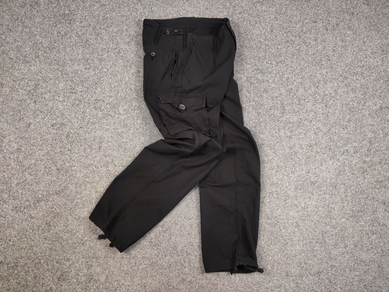 Japanese Brand Vintage Combat Clothing Black Ripstop Military Cargo Pants Size US 30 / EU 46 - 16 Thumbnail