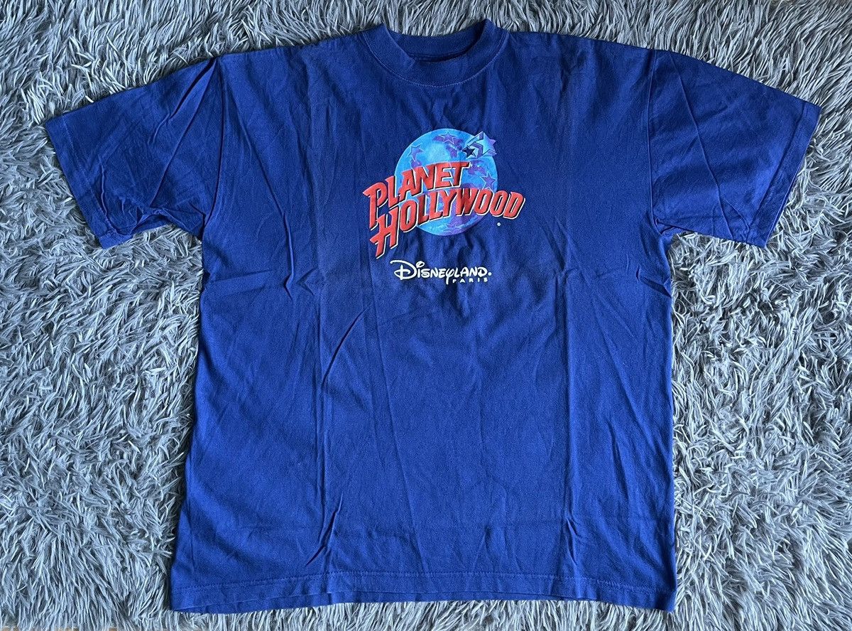 Disney × Planet Hollywood × Vintage 🌎 Planet Hollywood 1991 vintage Disneyland t-shirt Size US L / EU 52-54 / 3 - 1 Thumbnail