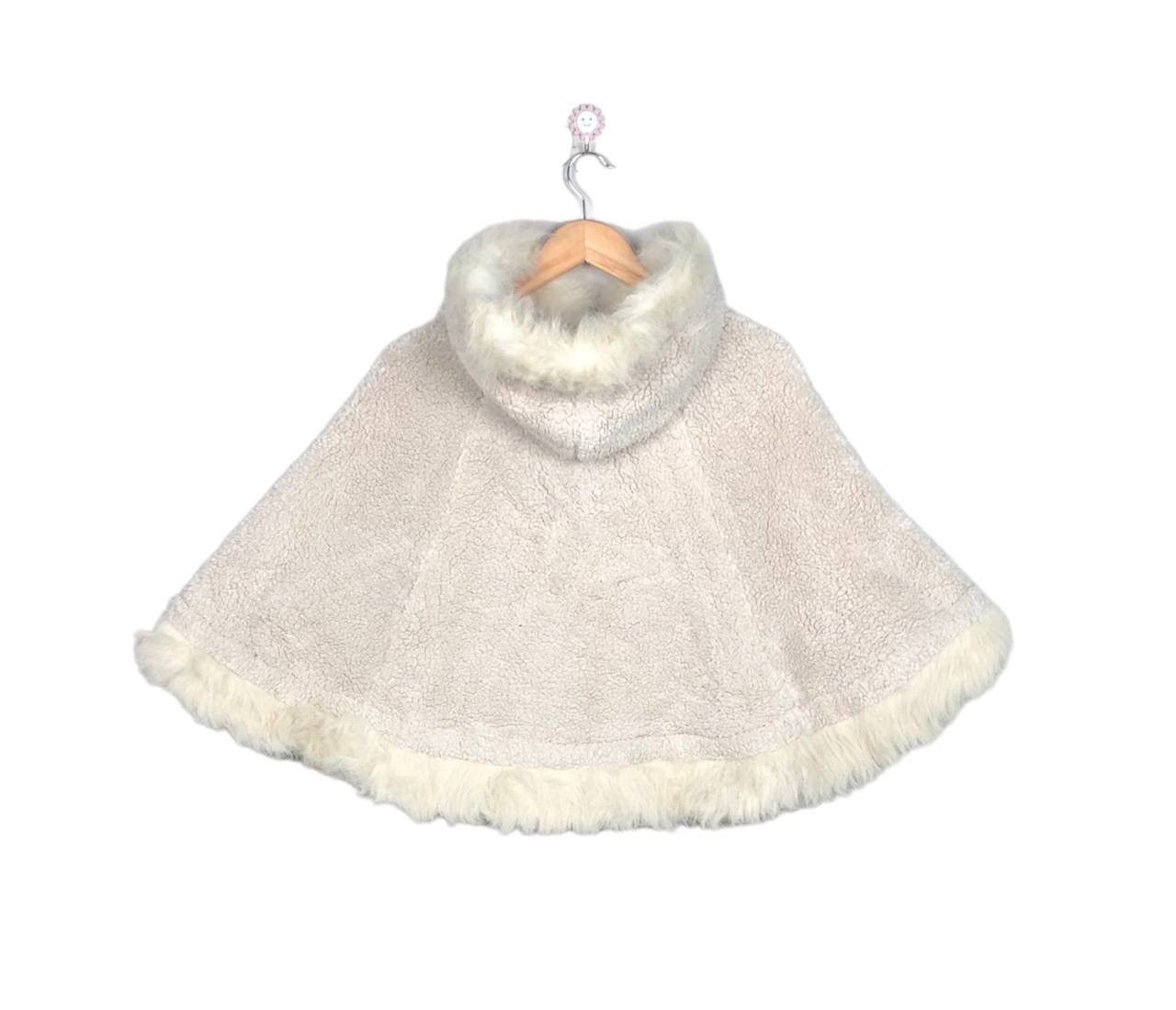 Cloak × Japanese Brand Avant Garde Japanese Faux Fur Shearling Poncho Cloak Capes Size US M / EU 48-50 / 2 - 2 Thumbnail