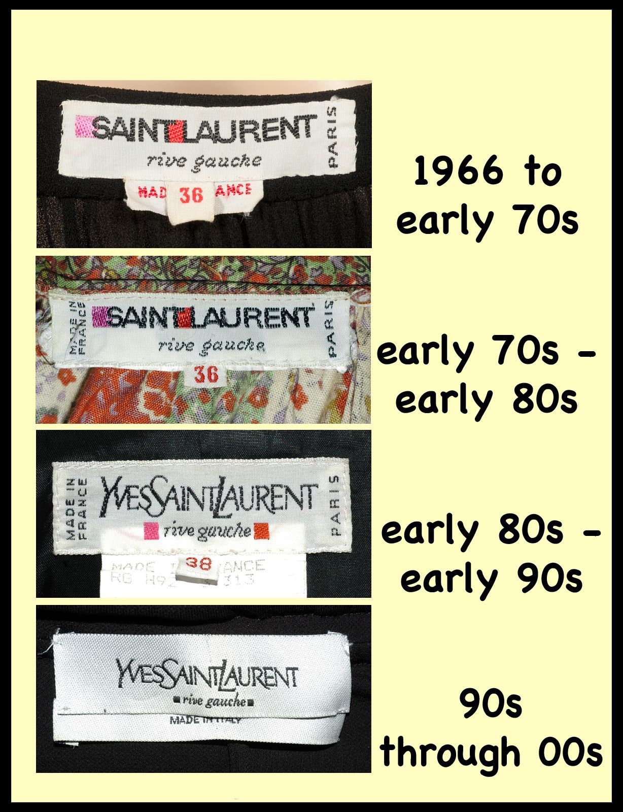 Yves Saint Laurent Vintage 80s yves saint laurent jacket blazer YSL Size XL / US 12-14 / IT 48-50 - 6 Thumbnail