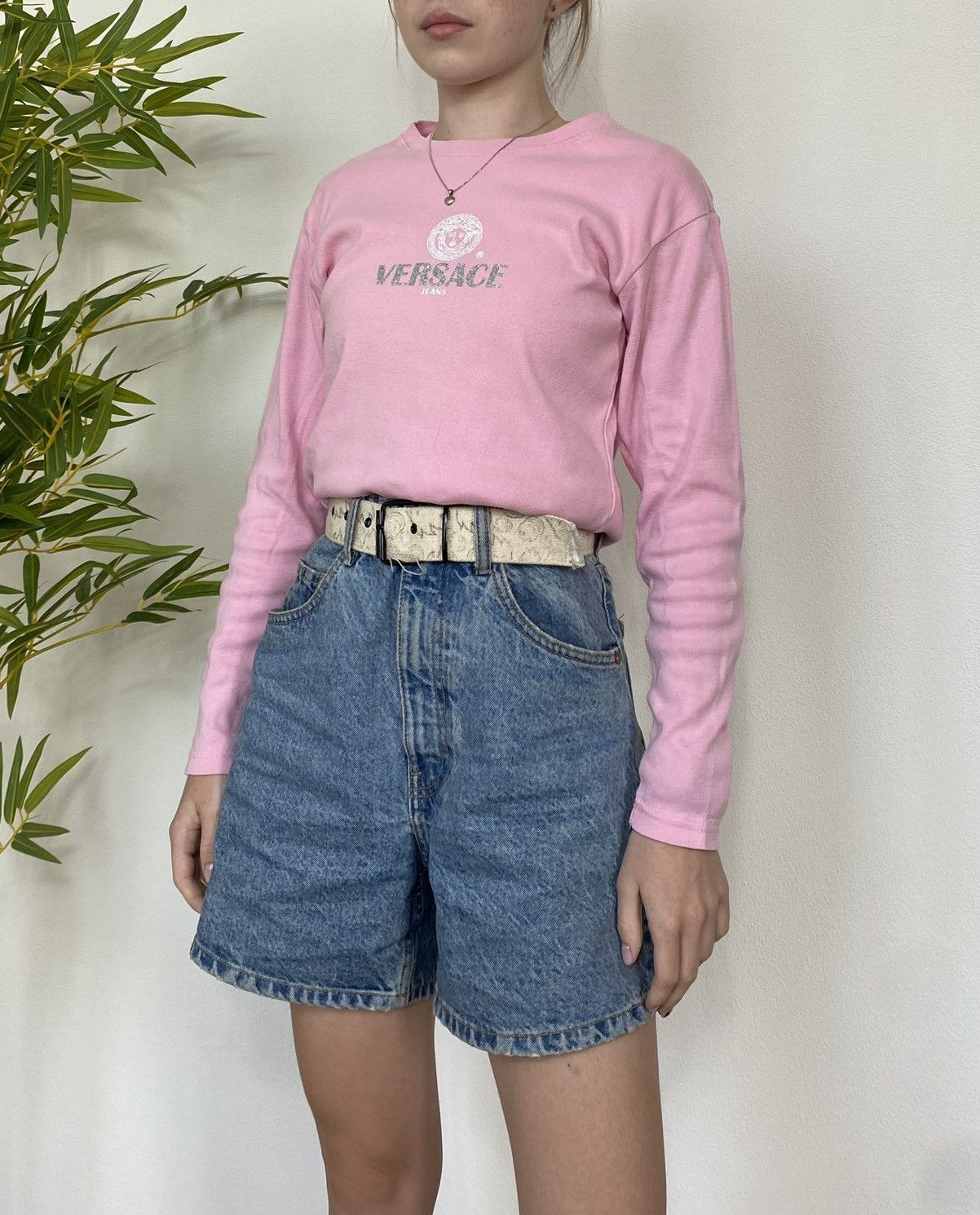 Versace VERSACE CUTE PINK LONGSLEEVE Size S / US 4 / IT 40 - 6 Thumbnail