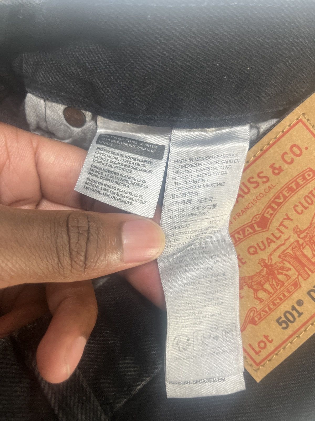 Levi's DENIM TEARS x Levi Size US 30 / EU 46 - 8 Thumbnail