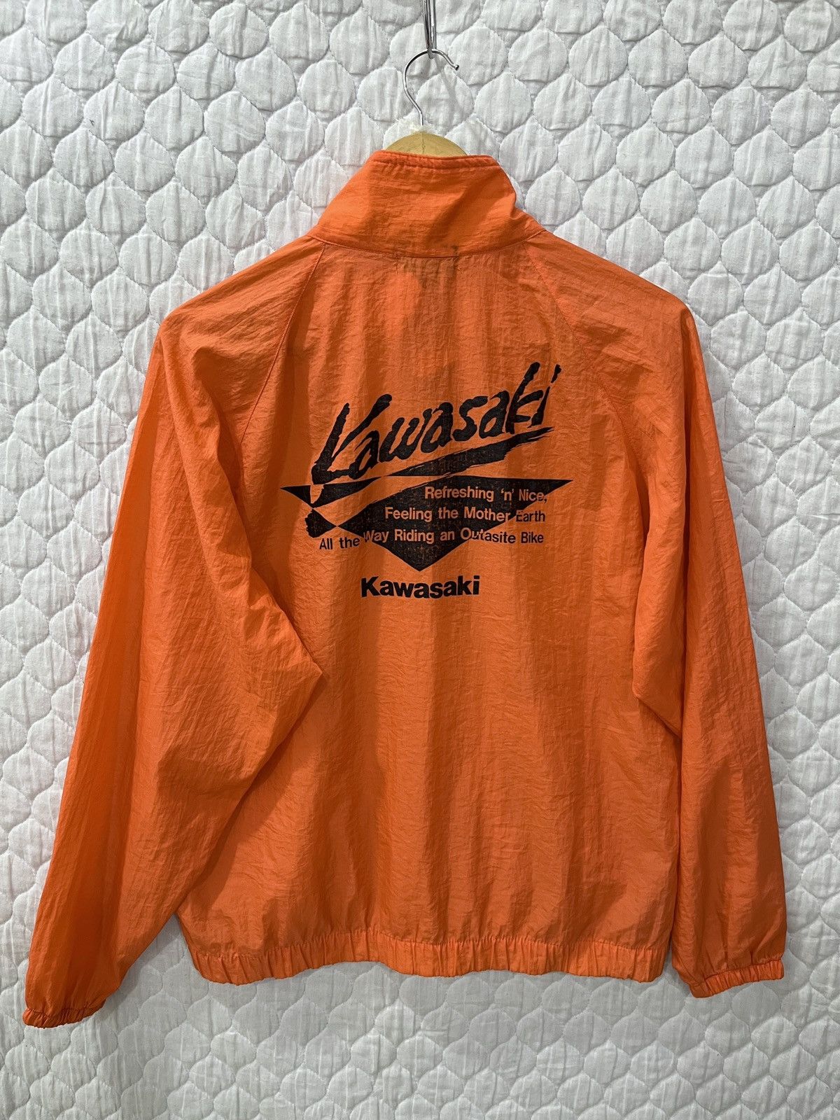 Vintage (Vvvv)💣🔥VTG KAWASAKI RACING Size US M / EU 48-50 / 2 - 1 Thumbnail