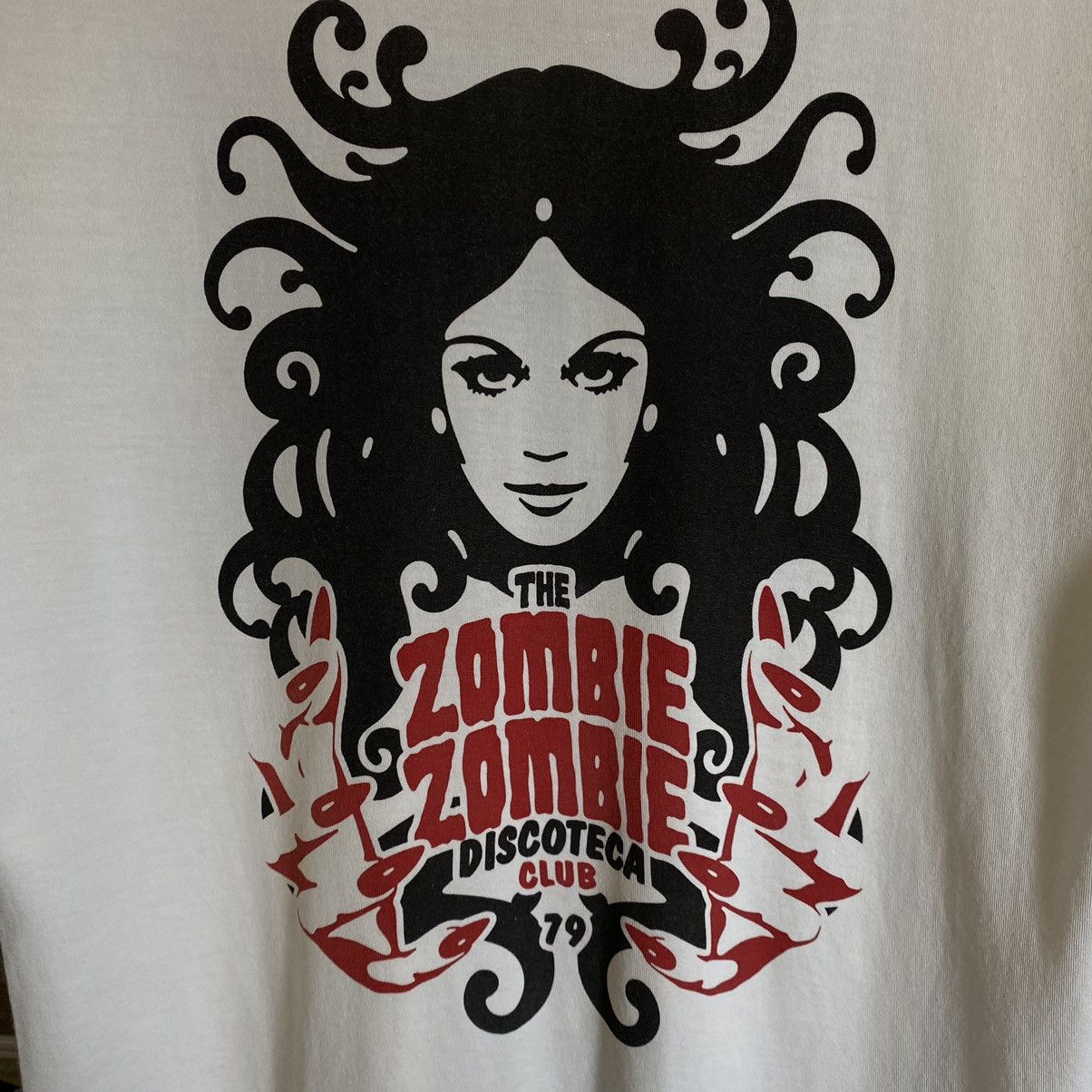 Hysteric Glamour RARE‼️Hysteric Glamour The Zombie Zombie Discoteca Club Tees Size US M / EU 48-50 / 2 - 5 Thumbnail