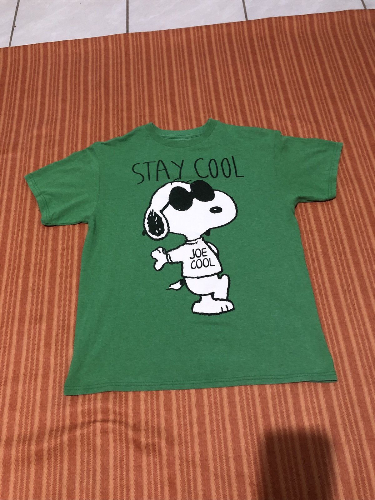 Peanuts Peanuts Snoopy Stay Cool (Joe cool) T-shirt | Grailed