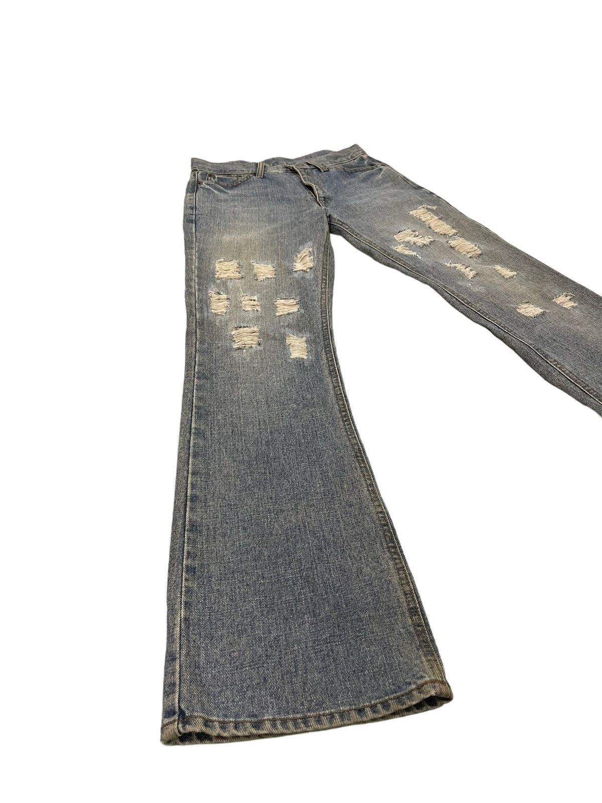 Flare Jeans Vtg Bobson Japan Distress Boot Cut 6🟦1