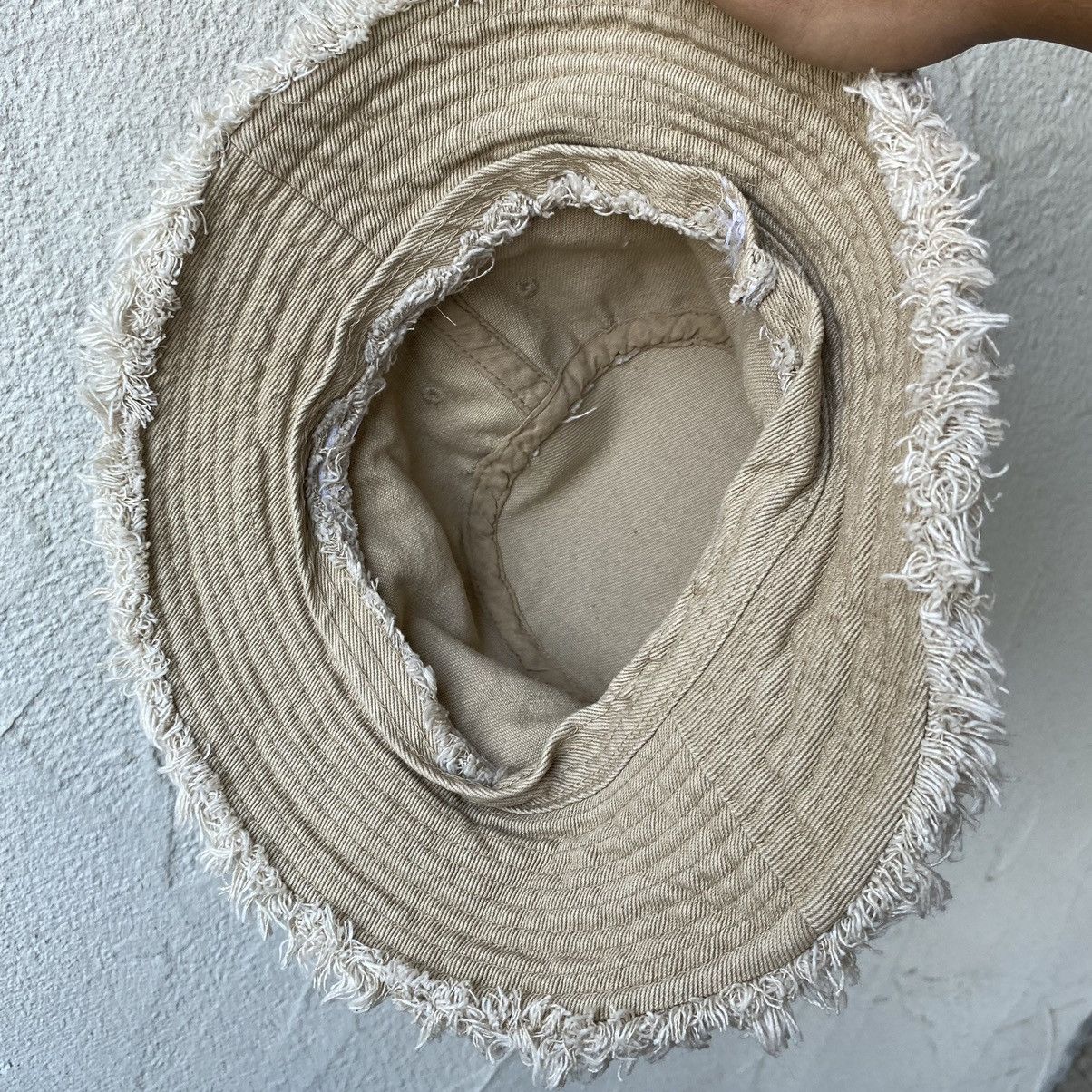 Other Tan Distressed Bucket Hat Size ONE SIZE - 5 Thumbnail