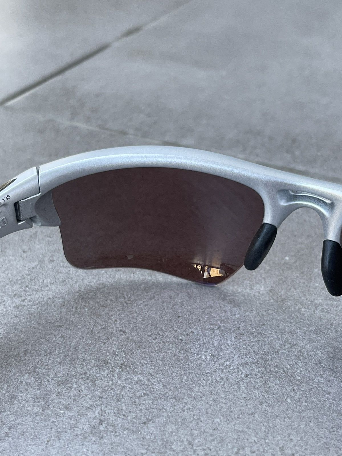Oakley Oakley OO9154-06 "HALF JACKET 2.0" Black Grey Sunglasses Size ONE SIZE - 9 Thumbnail