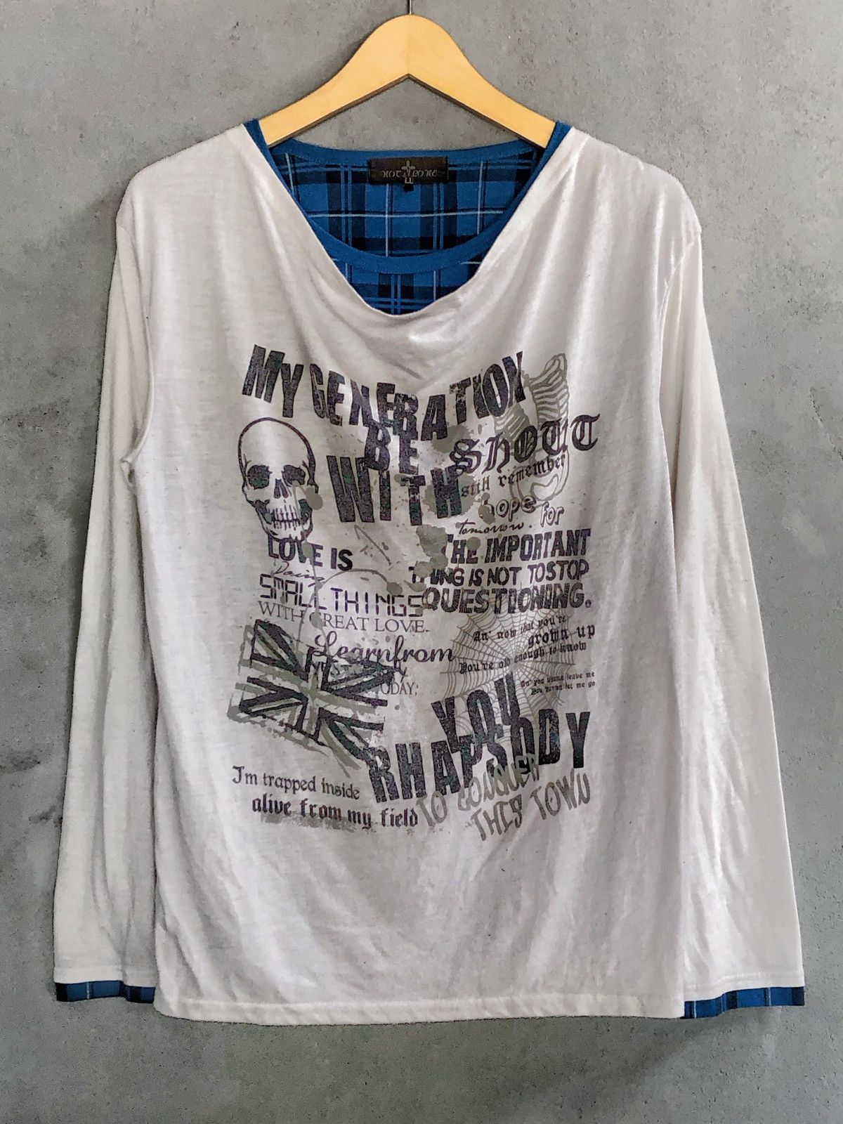 Beauty Beast Seditionaries Notalone Skull Spider Poem Double Layered Size US M / EU 48-50 / 2 - 1 Thumbnail