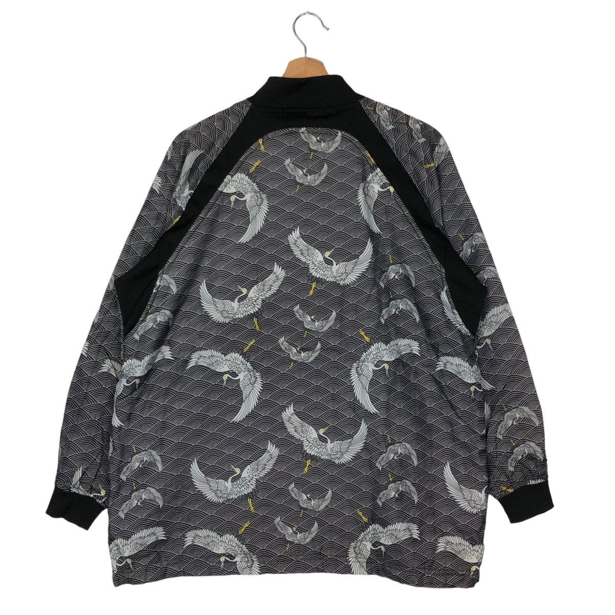 Japanese Brand VINTAGE JAPANESE BRAND BOMBER JACKET SWAN FULL PRINT Size US M / EU 48-50 / 2 - 7 Thumbnail