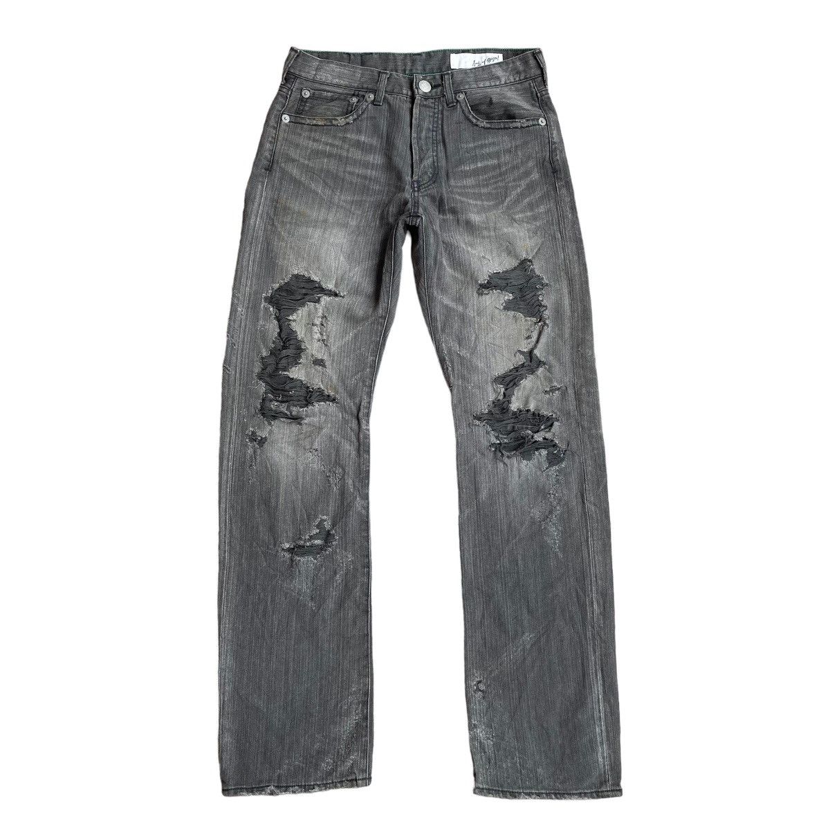 Beauty Beast 🇯🇵 SOUL OF FREEDOM DISTRESSED DENIM PANTS Size US 30 / EU 46 - 1 Thumbnail