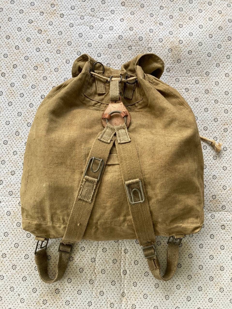 Vintage True Vintage 60s Rucksack Bag Pack Czechoslovakia Army Size ONE SIZE - 3 Thumbnail