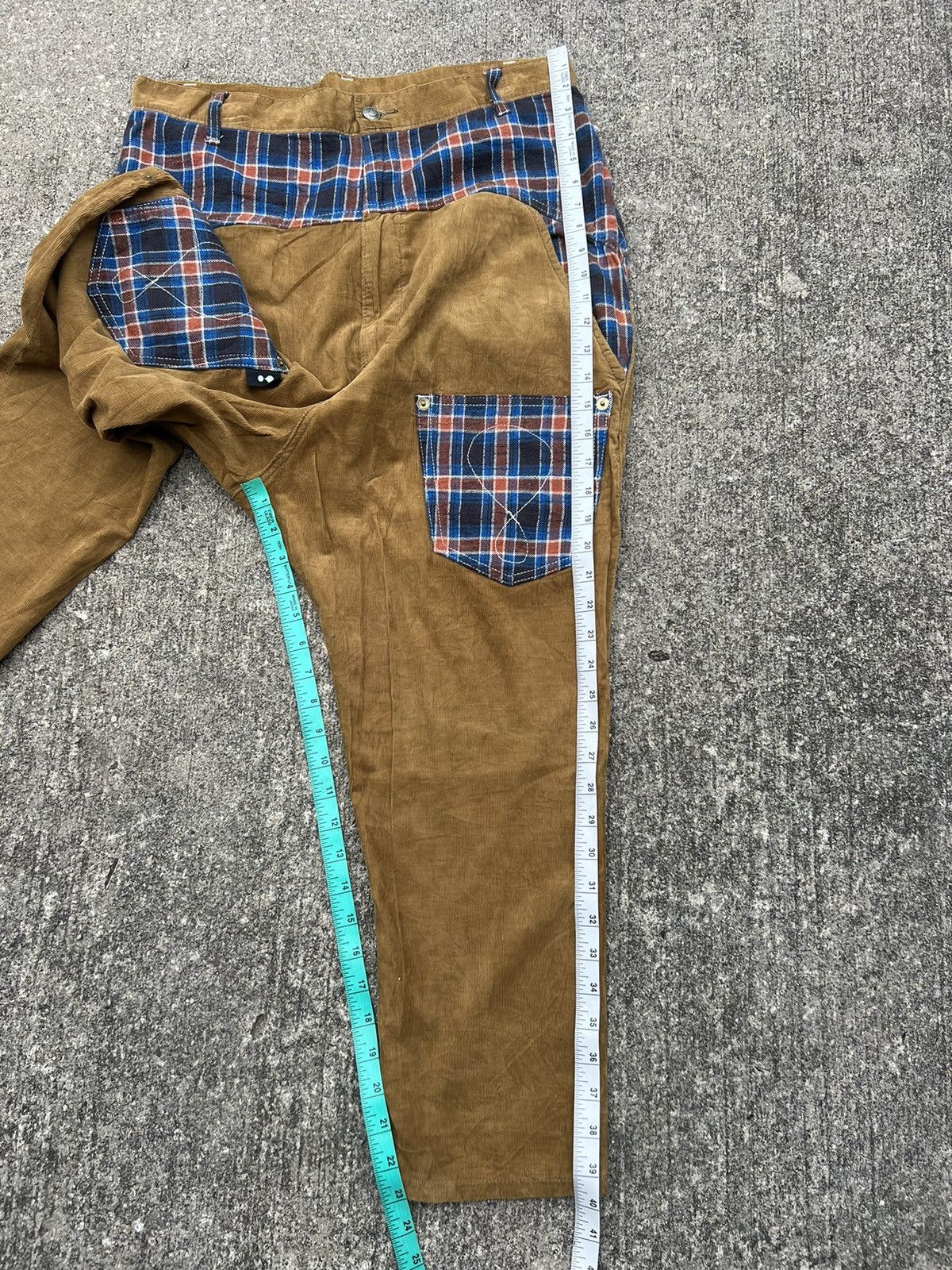 Issey Miyake Mercibeaucoup Size 3 Drop Crotch Corduroy Pant Size US 34 / EU 50 - 23 Thumbnail