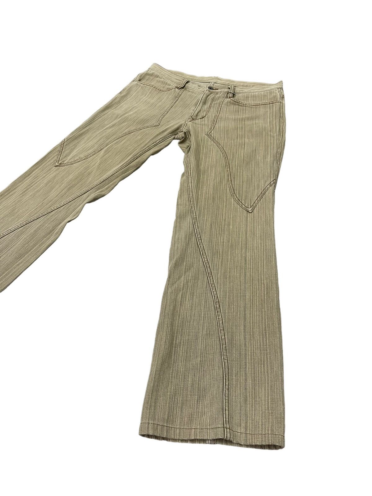 Japanese Brand Regular Jeans Nicole Club Pinstriped 5🟦9 Size US 32 / EU 48 - 3 Thumbnail