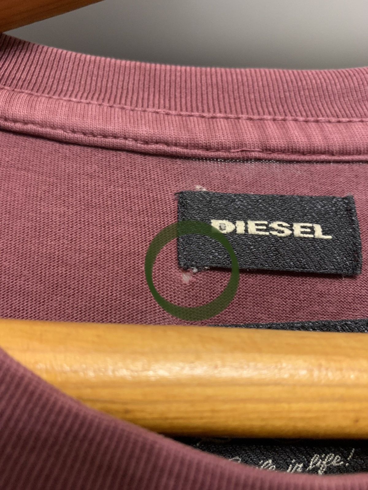 Diesel Diesel Big Logo Faded T-shirt Size US XL / EU 56 / 4 - 5 Thumbnail