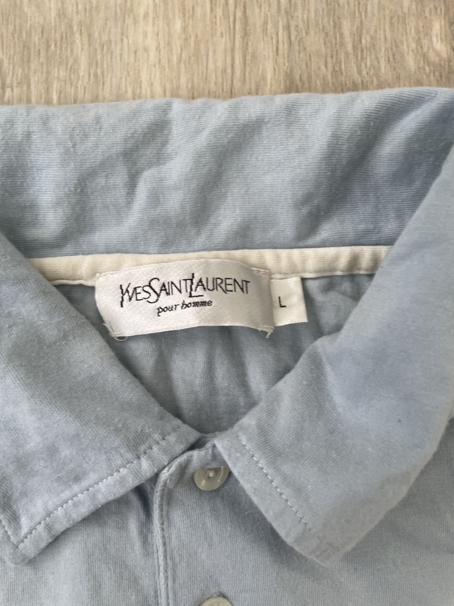 Yves Saint Laurent Vintage YSL polo shirt Size US L / EU 52-54 / 3 - 3 Thumbnail