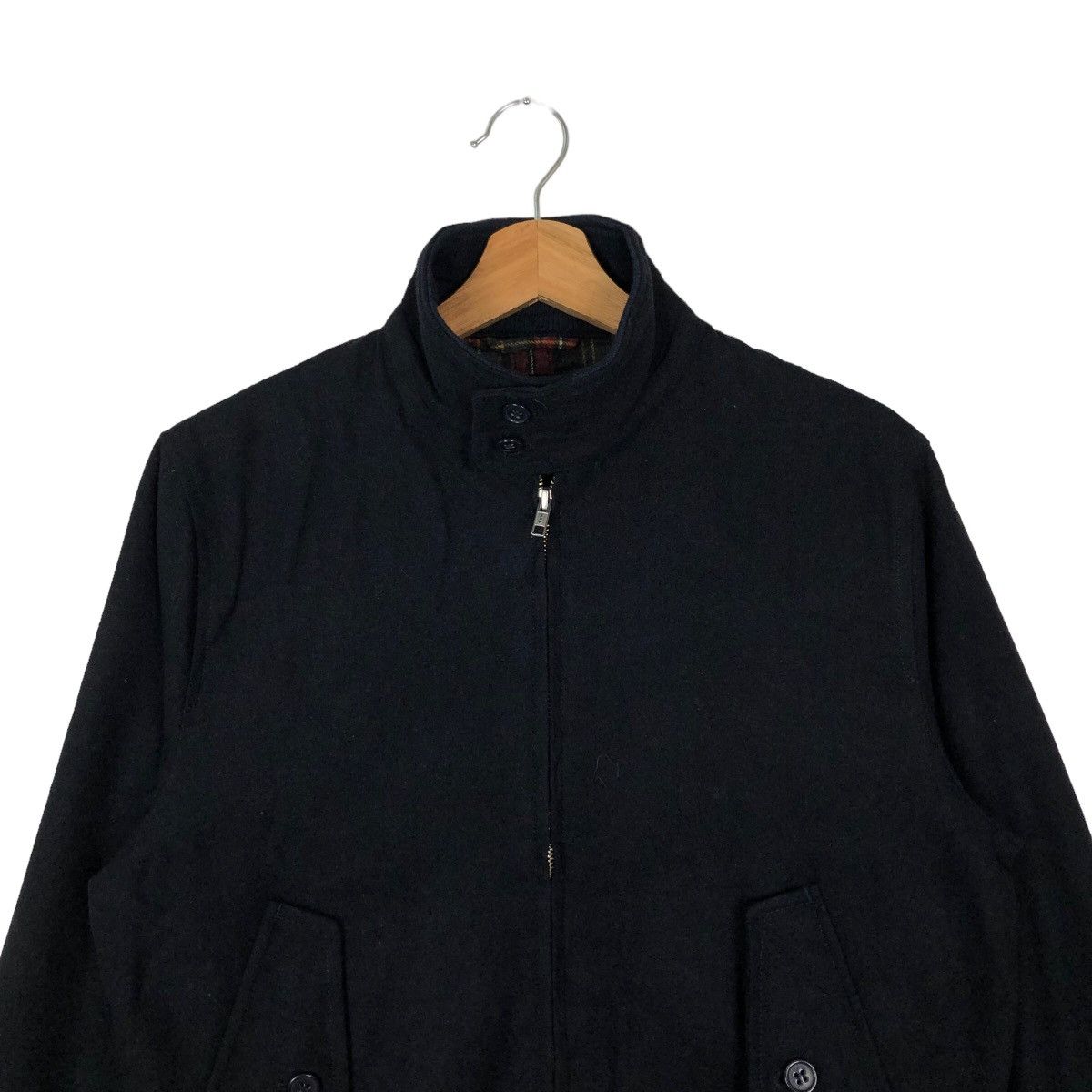 Japanese Brand VINTAGE BOMBER JACKET CHESTER BRO’S TARTAN LINING RICK OWENS Size US M / EU 48-50 / 2 - 2 Thumbnail
