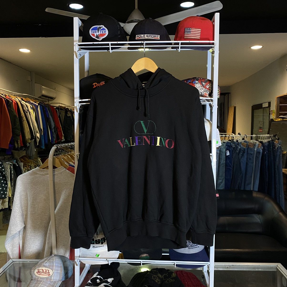 Valentino Valentino multicolour hoodie Size US L / EU 52-54 / 3 - 1 Thumbnail
