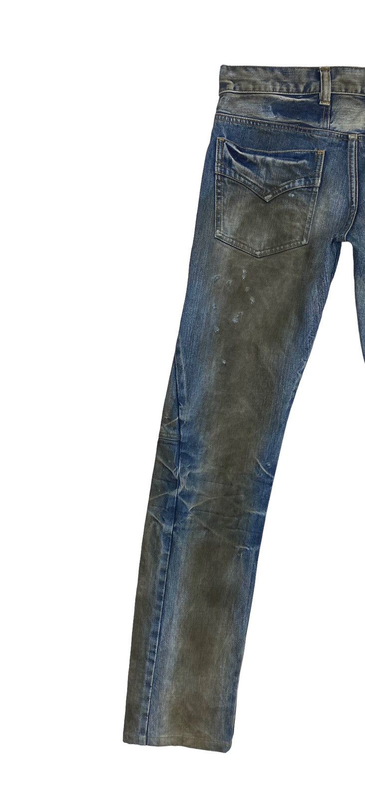 Tornado Mart Rare‼️ Vintage Tornado Mart Distressed Jeans Made in Japan Size US 30 / EU 46 - 8 Thumbnail