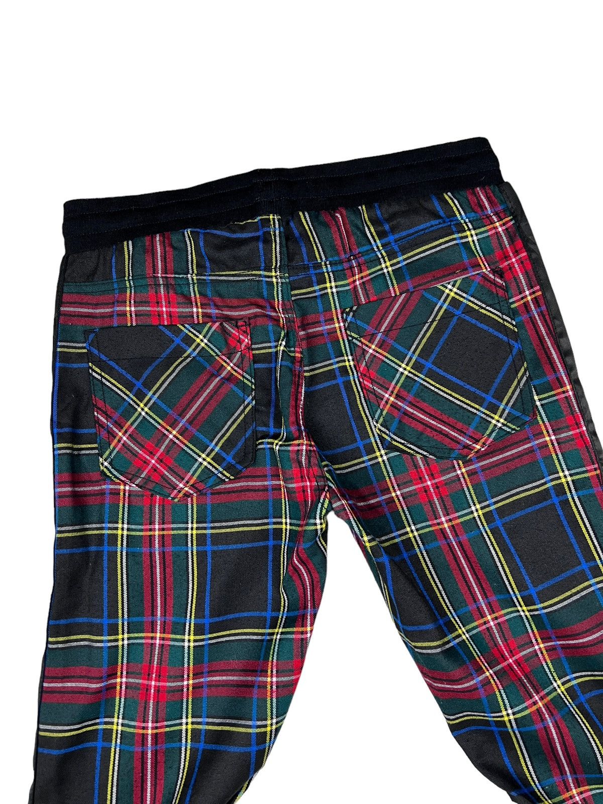 MNML MNML Tartan Zipper Seditionaries Drawstring Pants Size US 30 / EU 46 - 10 Thumbnail