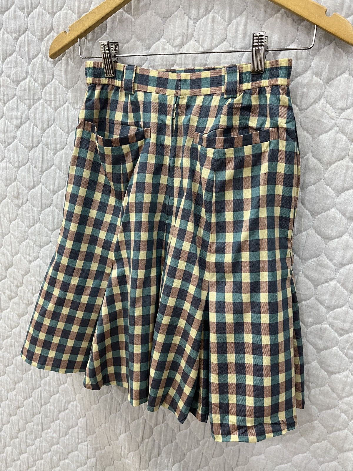 Christian Dior Monsieur × Vintage (Qqqq). CHRISTIAN DIOR PLEATED SKIRTS Size 24" / US 00 / IT 34 - 5 Thumbnail