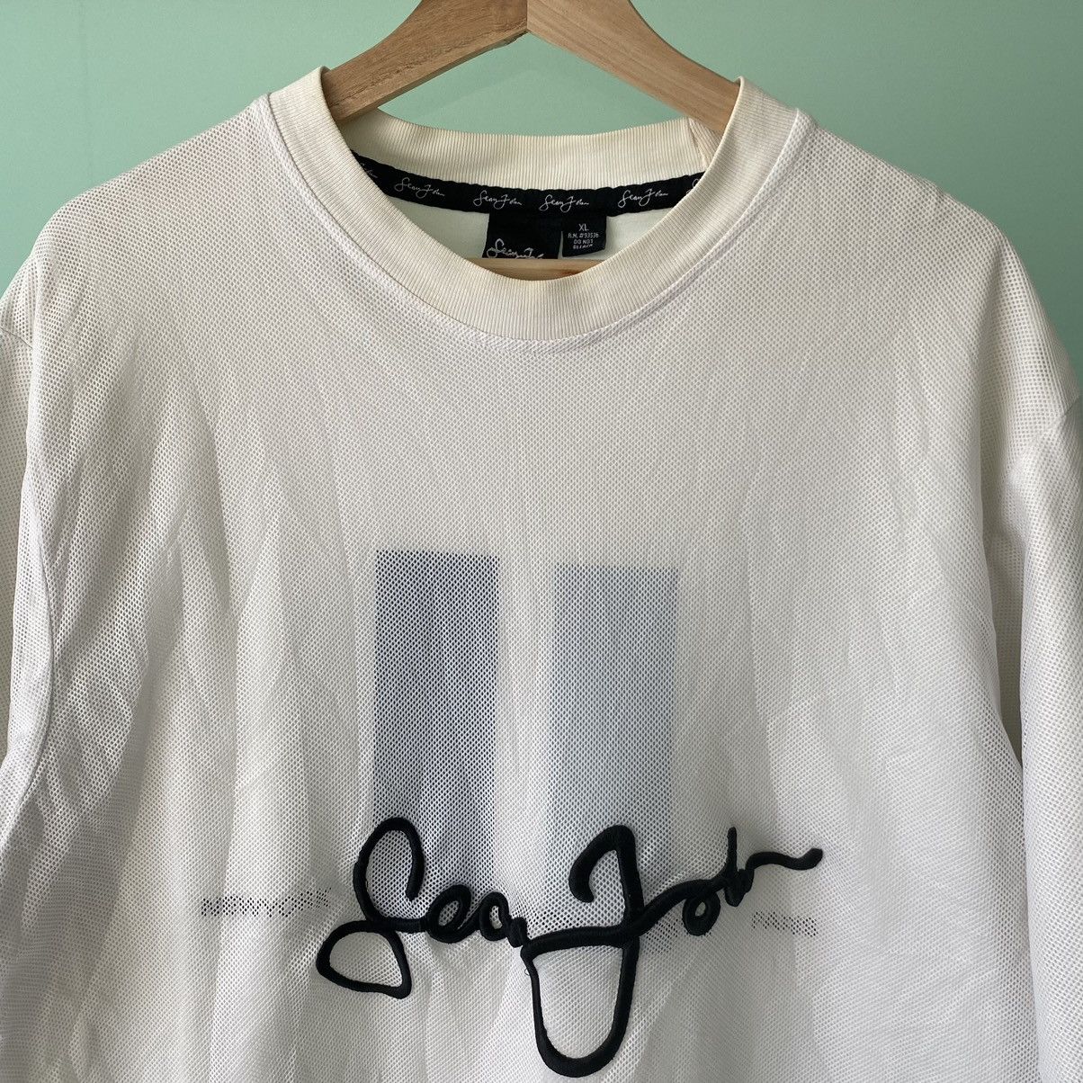 Sean John Vintage Y2K Sean John Embroidered Logo ERD GRUNGE Tee Size US XL / EU 56 / 4 - 2 Thumbnail
