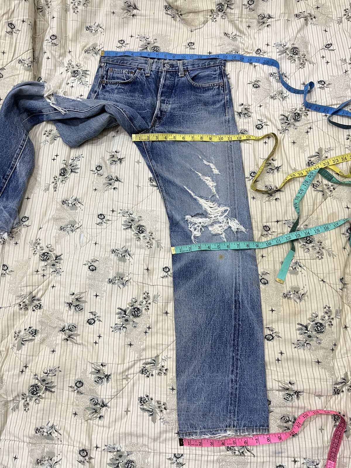 Denime (Uuuu)🔥💣 ARCHIVE DENIME JAPAN JEANS Size US 30 / EU 46 - 17 Thumbnail