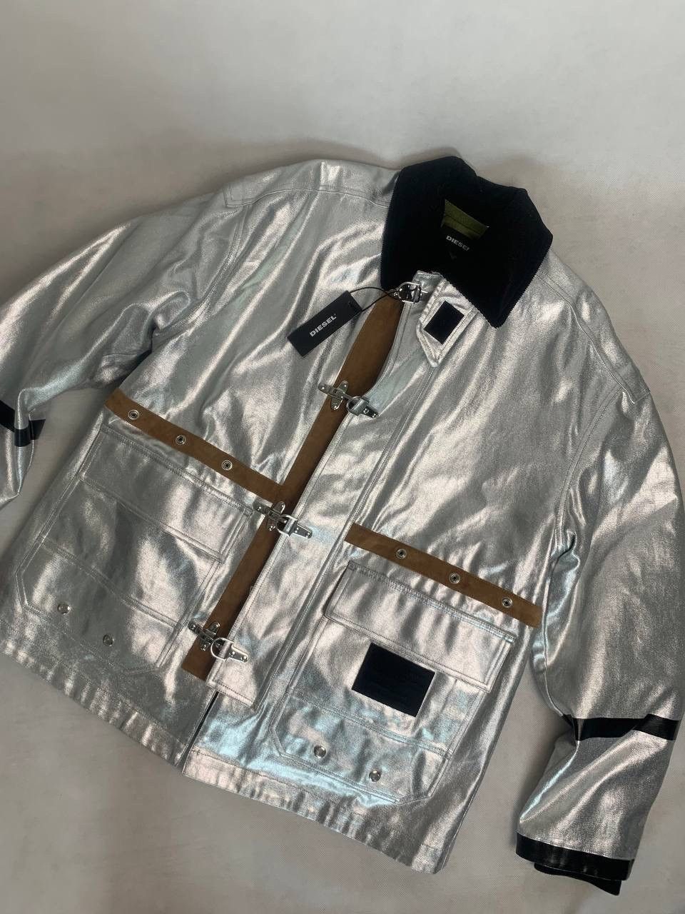 Diesel DIESEL Metallic Shirt Jacket x Lim | Grailed