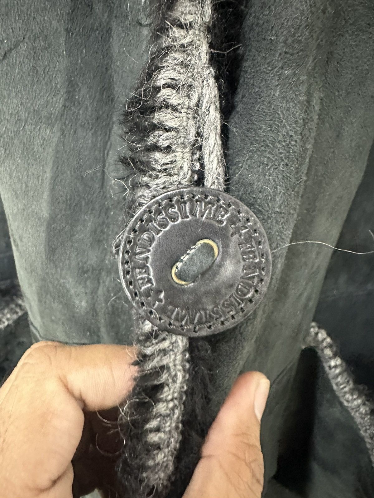 Fendi Vintage Fendissime By Karl Lagerfeld Shearling Sheep Skin Size M / US 6-8 / IT 42-44 - 7 Thumbnail