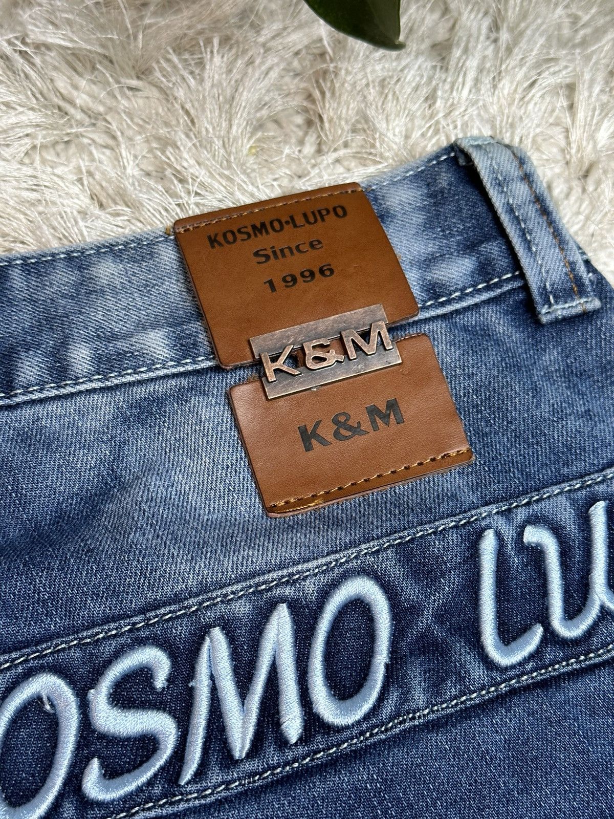 Denime Street Wear Vintage Jeans K&M Kosmo Lupo Size US 29 - 5 Thumbnail