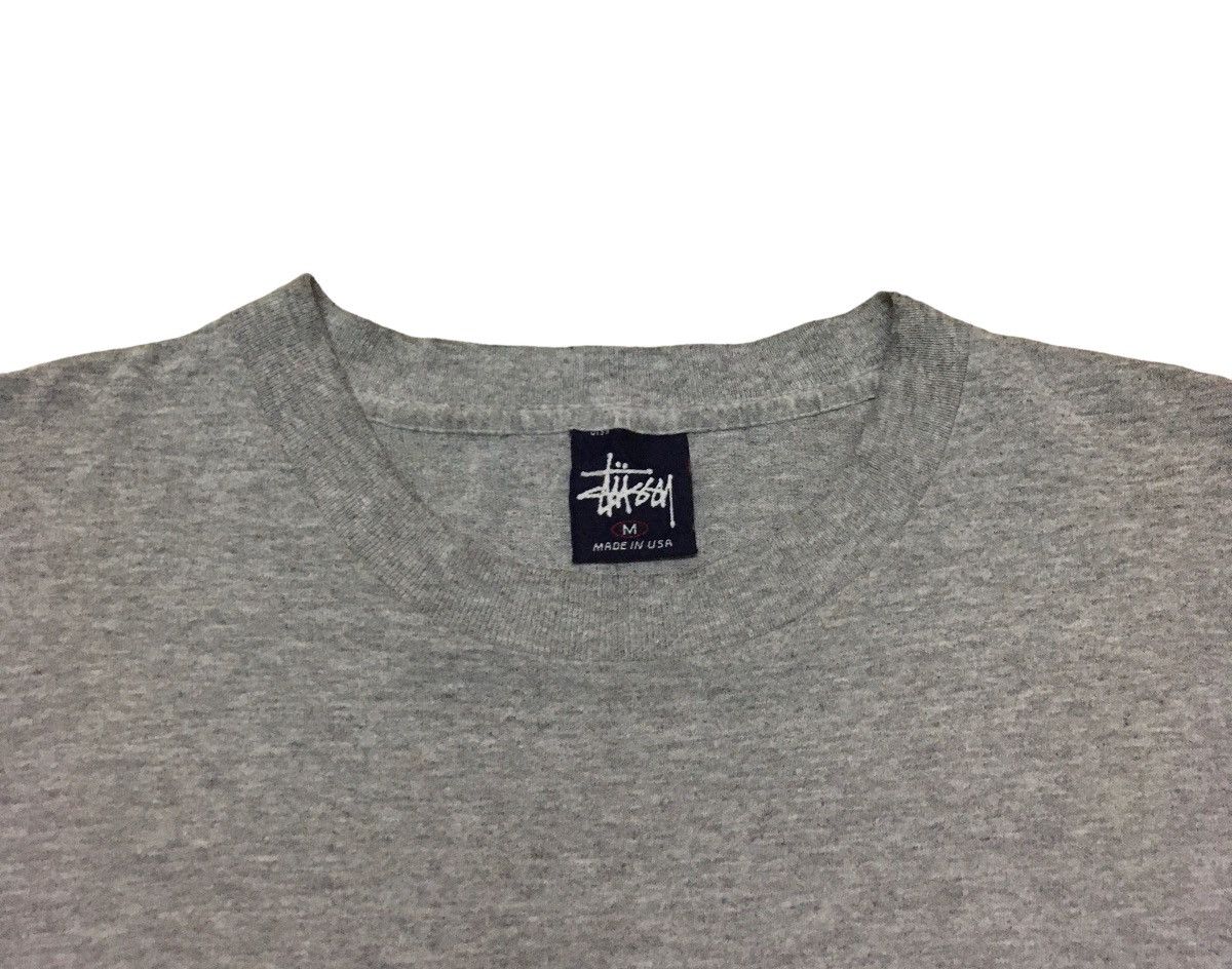 Stussy × Vintage Rare Design Vintage Brand Streetwear Stussy T-shirt 1990s Size US M / EU 48-50 / 2 - 3 Thumbnail