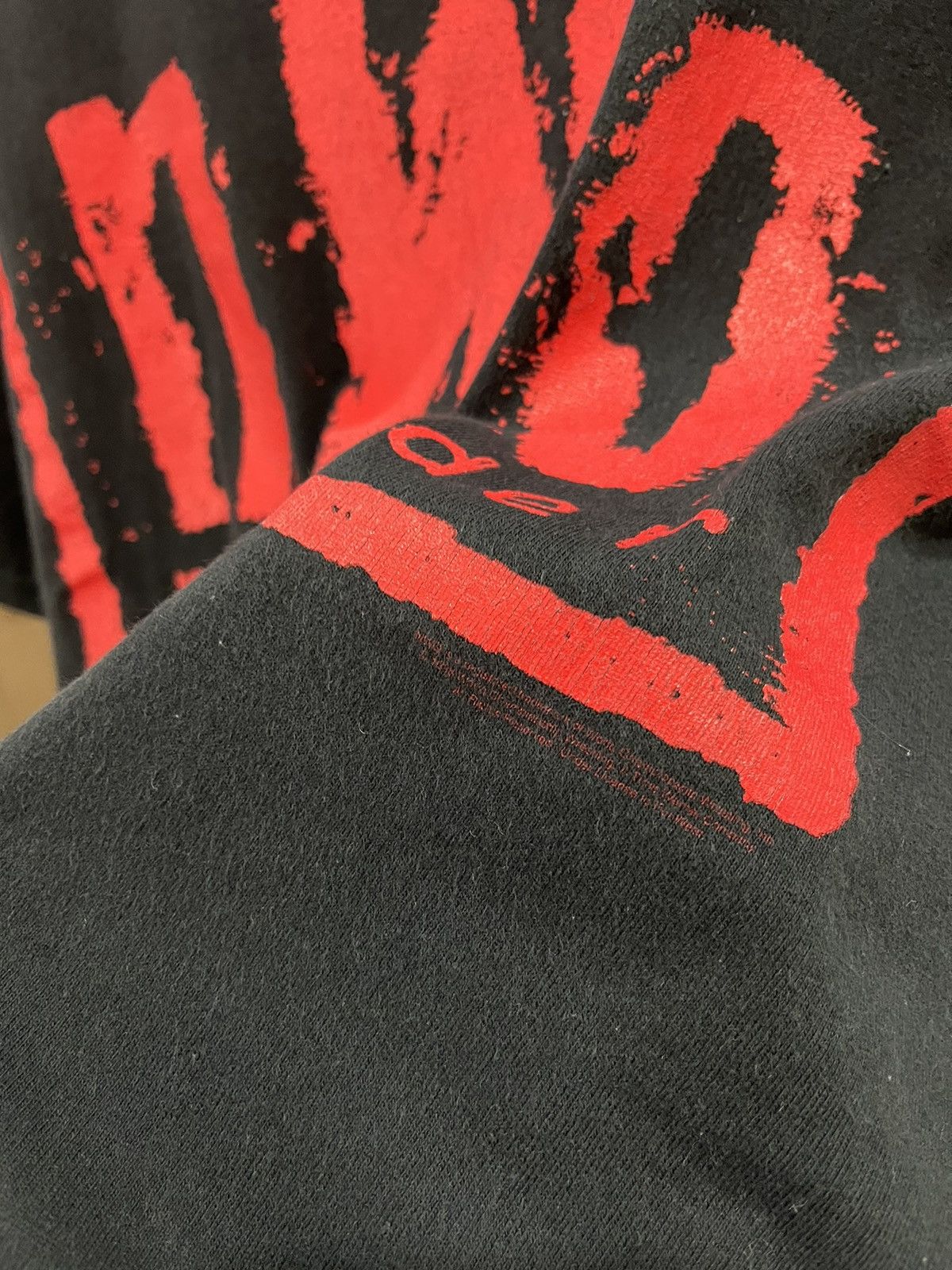 Vintage × WCW/nWo × WWF VTG NEW WORLD ORDER SPELLOUT Size US XL / EU 56 / 4 - 3 Thumbnail