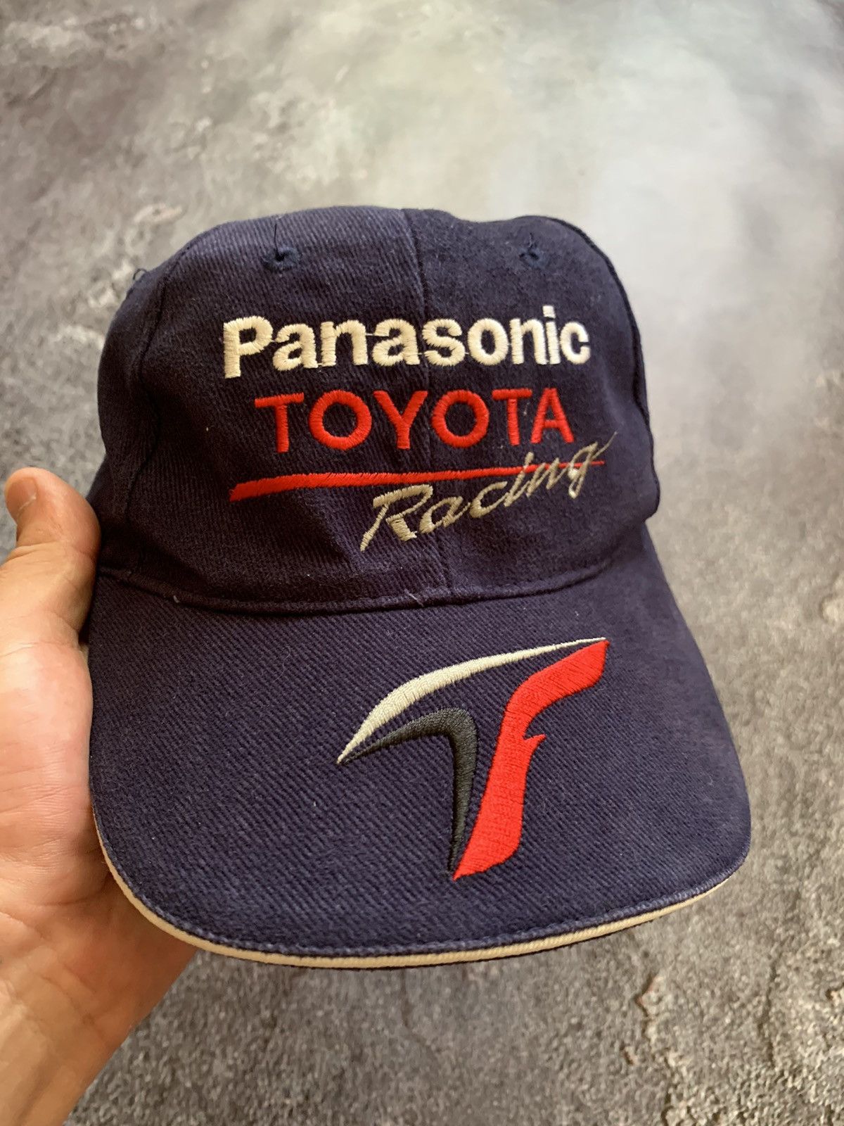 Vintage Toyota Panasonic racing vintage cap/hat Size ONE SIZE - 2 Thumbnail