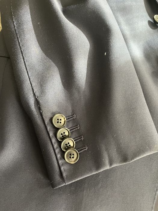 MJ Bale Navy Suit Jacket Grailed