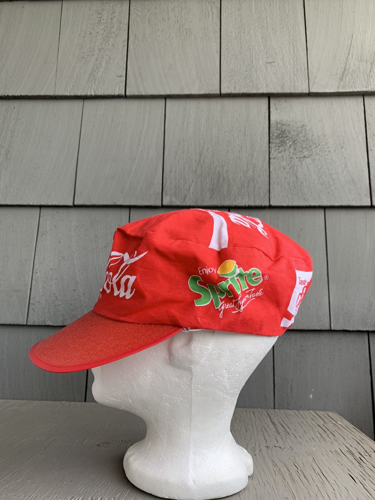 Vintage Vintage Coca-Cola Painters Cap Starline sprite Pain Hat Coke Size ONE SIZE - 7 Thumbnail