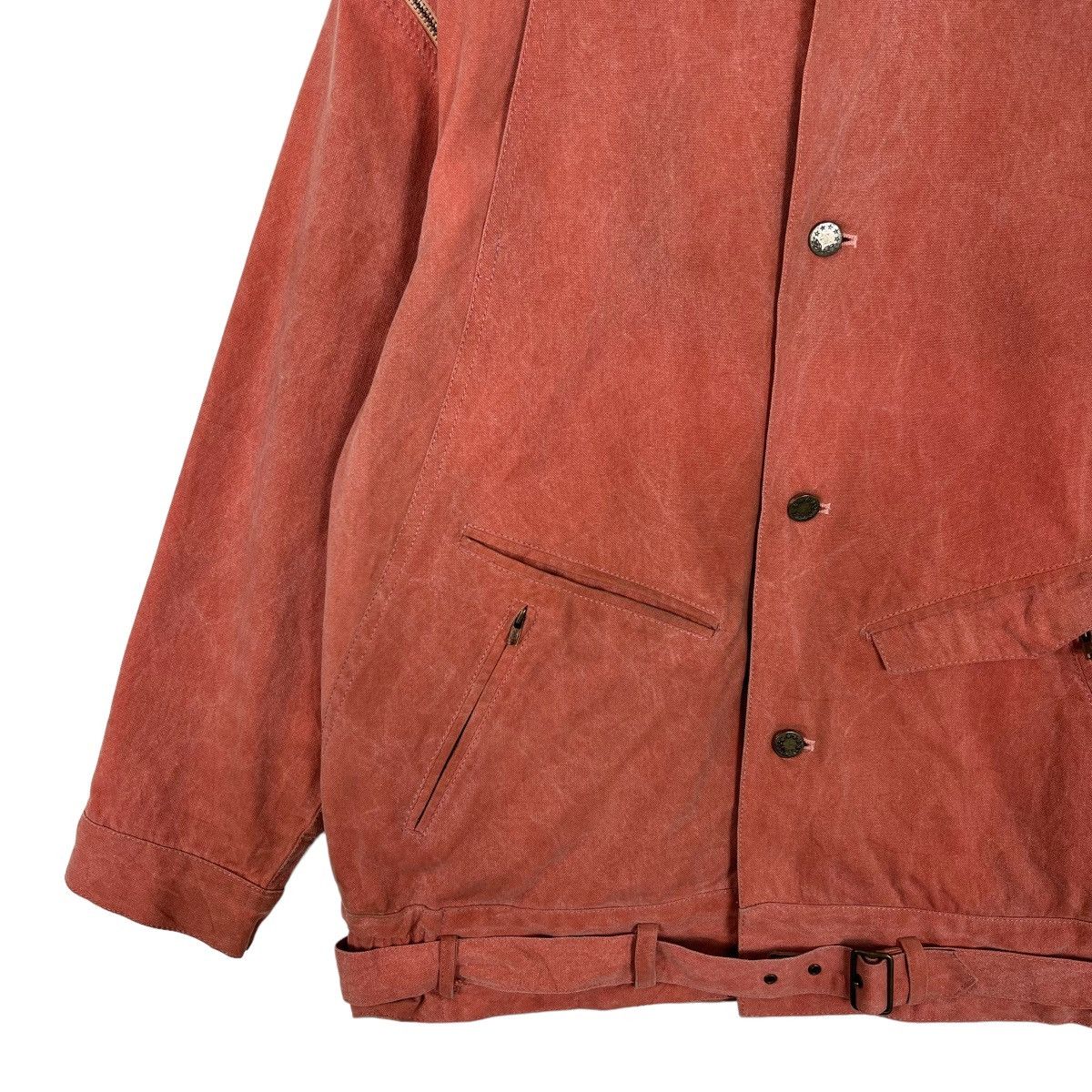 Issey Miyake 🔥 VINTAGE 80s ISSEY MIYAKE BELT JACKET Size US M / EU 48-50 / 2 - 6 Thumbnail