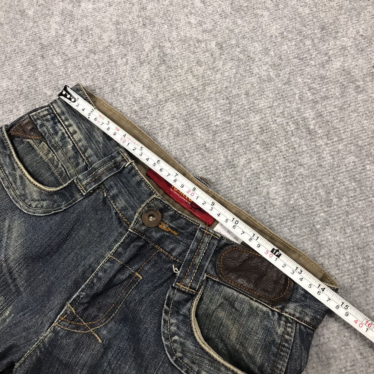 JNCO × Japanese Brand × Vintage BAGGY DENIM POMELO JAPANESE JEANS PANTS Size US 28 / EU 44 - 17 Thumbnail