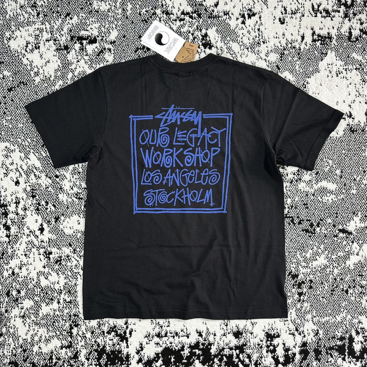 Y2k Hombre Stu00fcssy Our Legacy Frame Pigment Dyed Tee 'Paradise