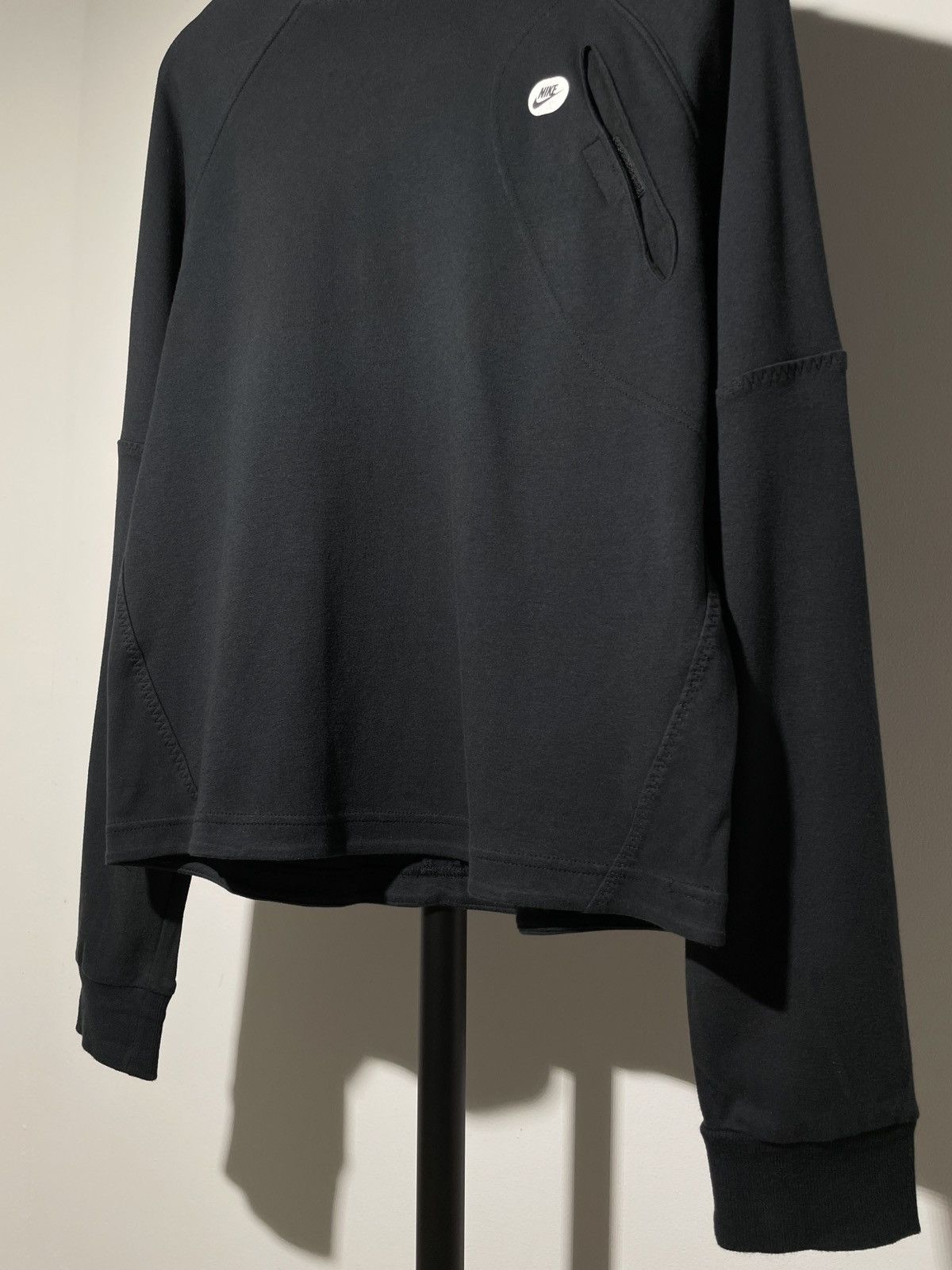 Nike × Vintage Vintage Y2K Nike Logo Pocket Light Sweatshirt Size US M / EU 48-50 / 2 - 8 Thumbnail