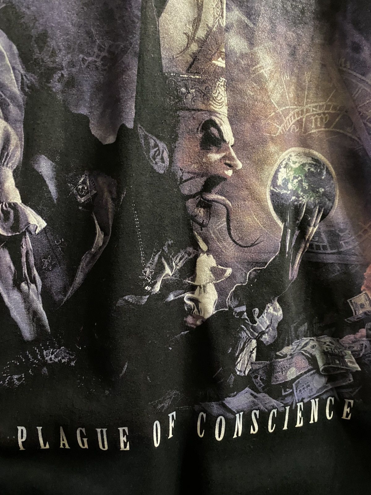 Other Rare T-Shirt Savage Messiah PLAGUE OF CONSCIENCE. Y2K Size US XXL / EU 58 / 5 - 5 Thumbnail