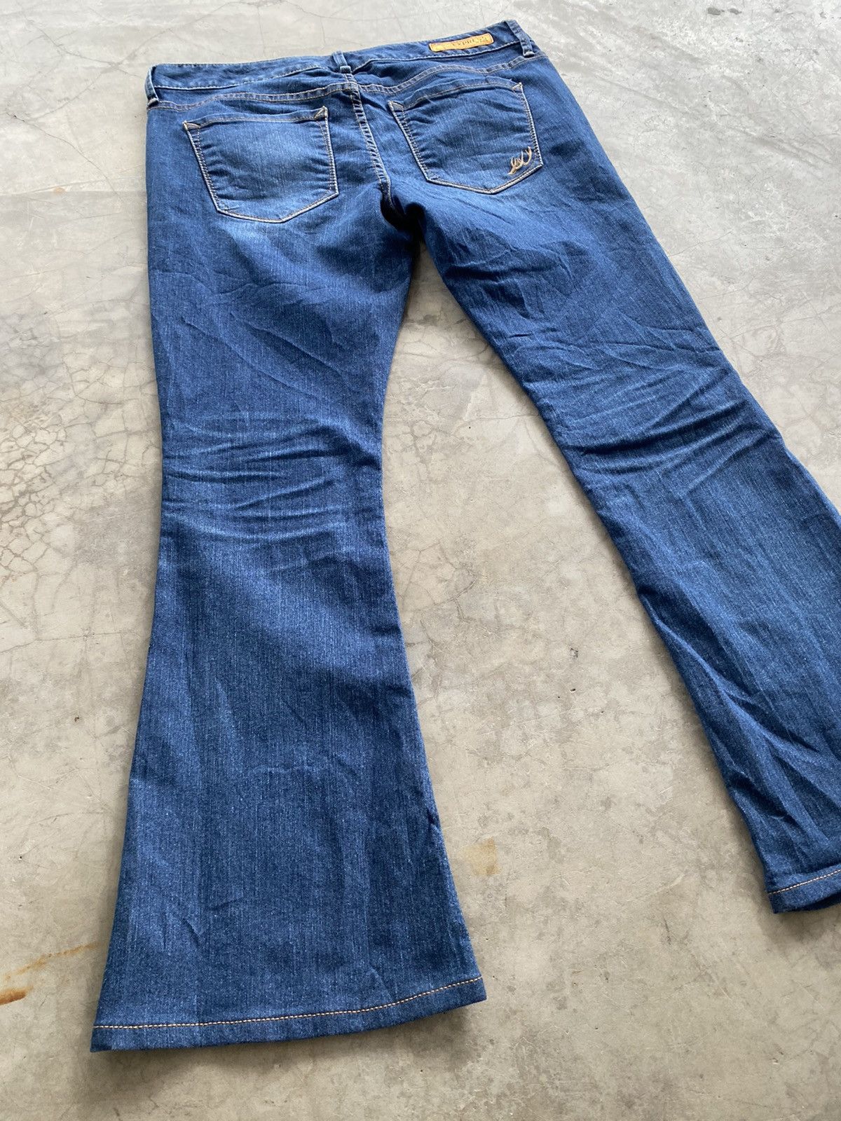 Tornado Mart Flare Jeans Japanese Express Stretchable Denim @296 Size 30" / US 8 / IT 44 - 1 Thumbnail
