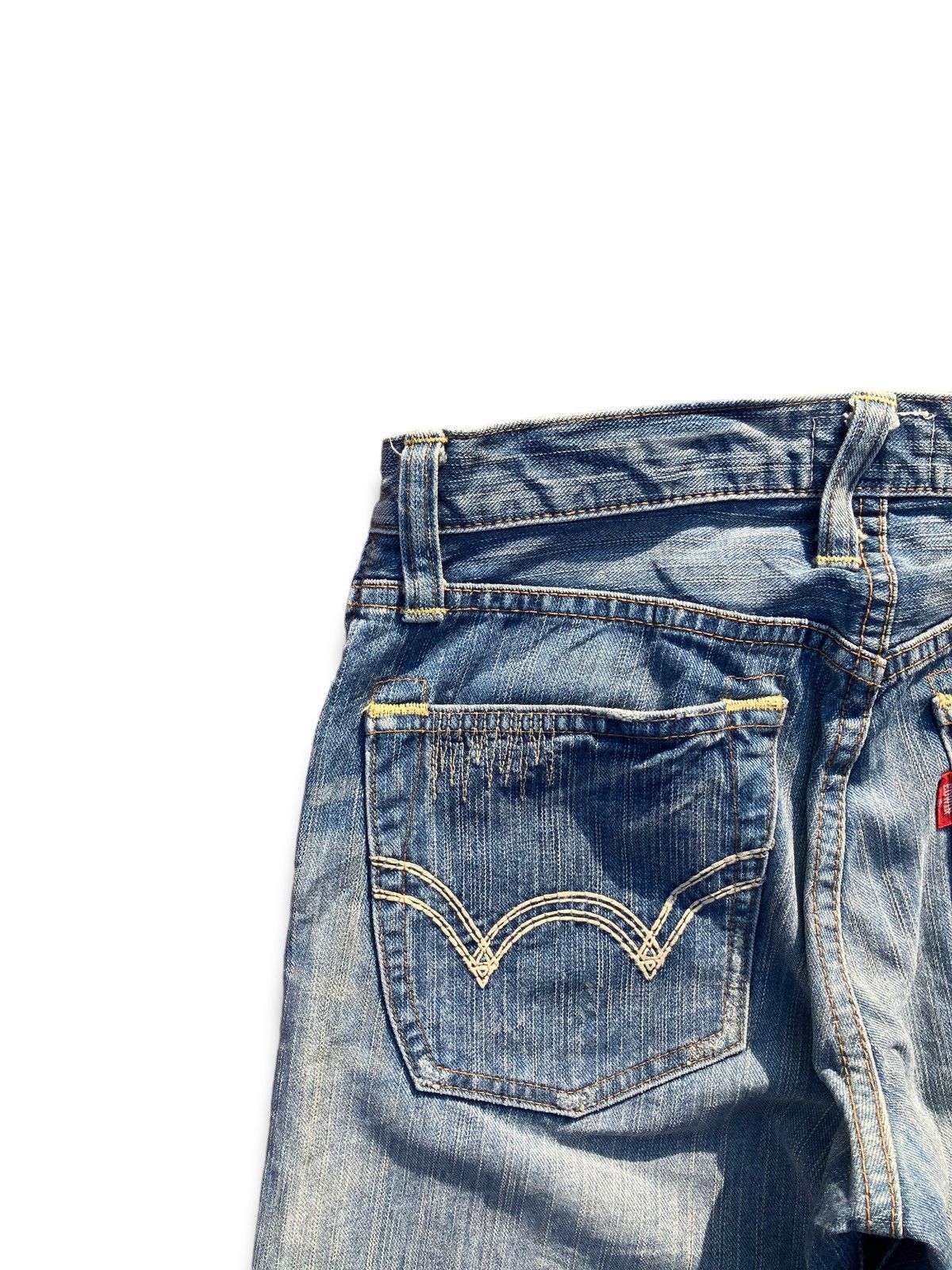 Edwin Vintage Y2K Edwin Straight Kaihara Jeans Size US 30 / EU 46 - 17 Thumbnail