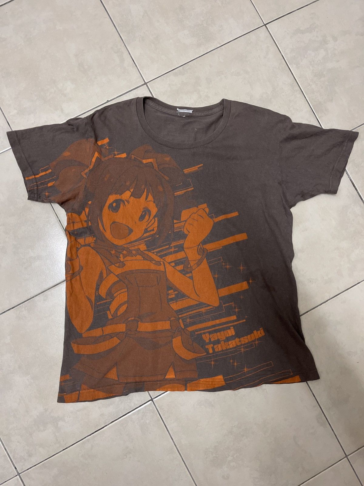 Anime VTG THE IDOLMASTER TAKATSUKI YAYOI ALL PRINT VERY RARE Size US M / EU 48-50 / 2 - 1 Thumbnail