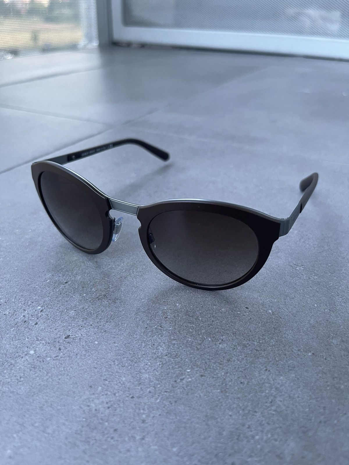 Armani Giorgio Armani AR6009 3032/8E Brown Silver Sunglasses Size ONE SIZE - 2 Thumbnail