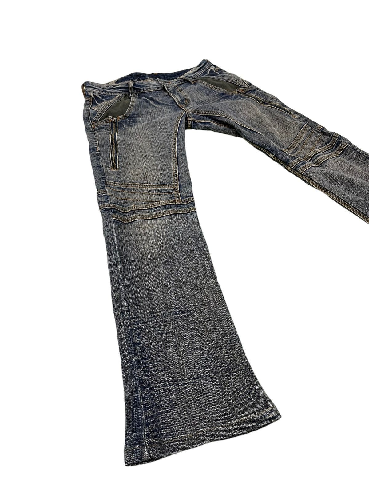 Japanese Brand Slim Jeans Hideaways Nicole Stretch Low Rise 5🟦8 Size US 30 / EU 46 - 11 Thumbnail