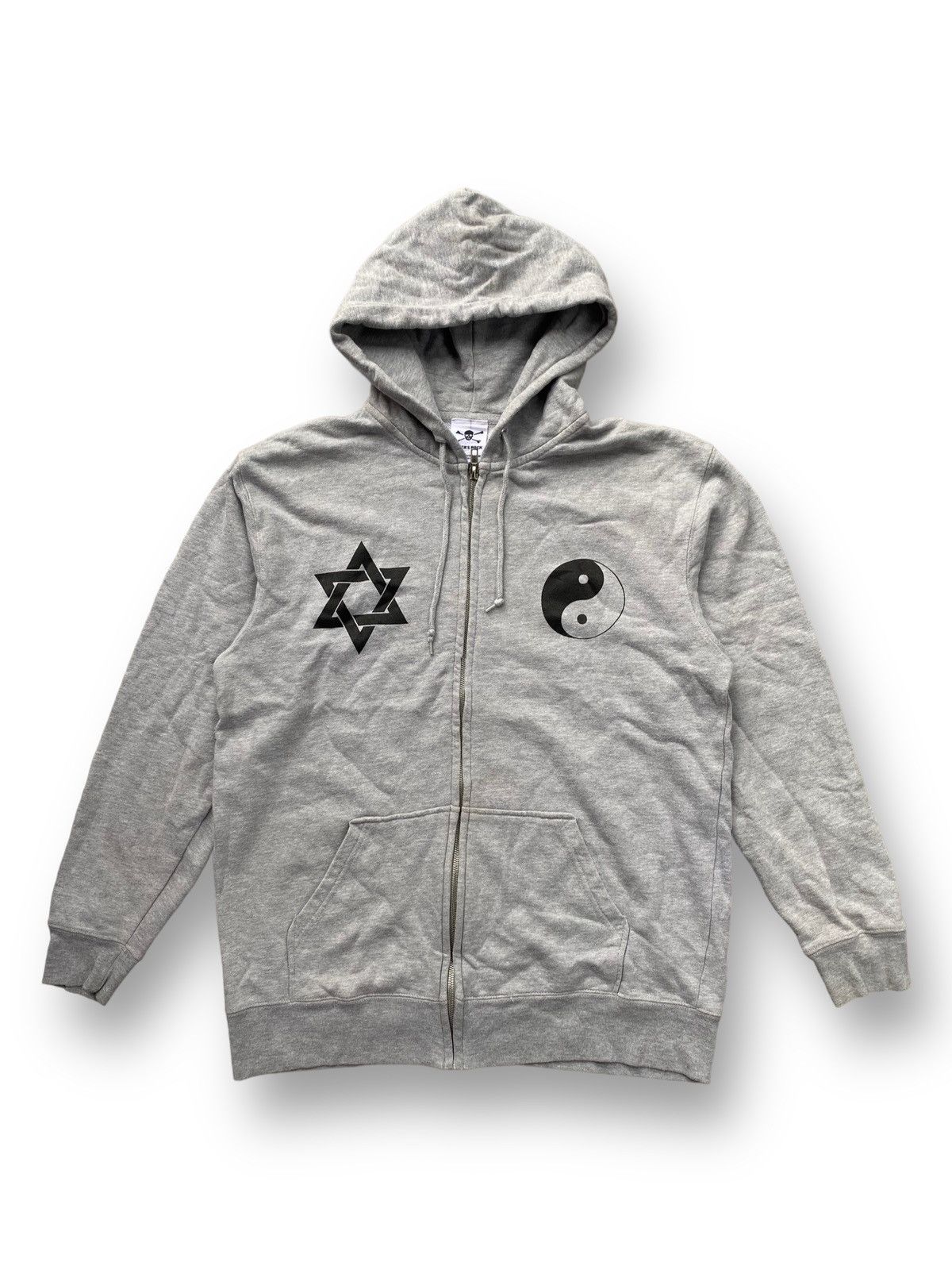 Hysteric Glamour Vintage Super Lover’s Rock Yin Yang Death Abstract Hoodies. Size US L / EU 52-54 / 3 - 2 Thumbnail